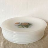 Dessert plates Rose Arcopal