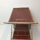 Vintage rolling serving cart 1969