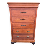 Old oak workshop furniture with drawers