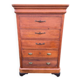 Old oak workshop furniture with drawers