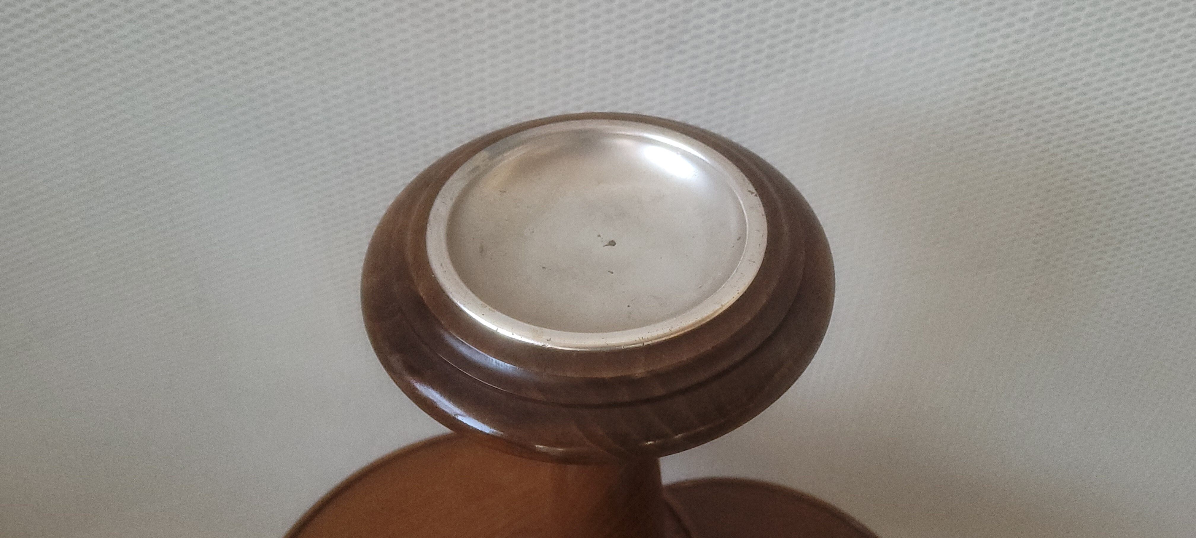 Vintage wooden ashtray