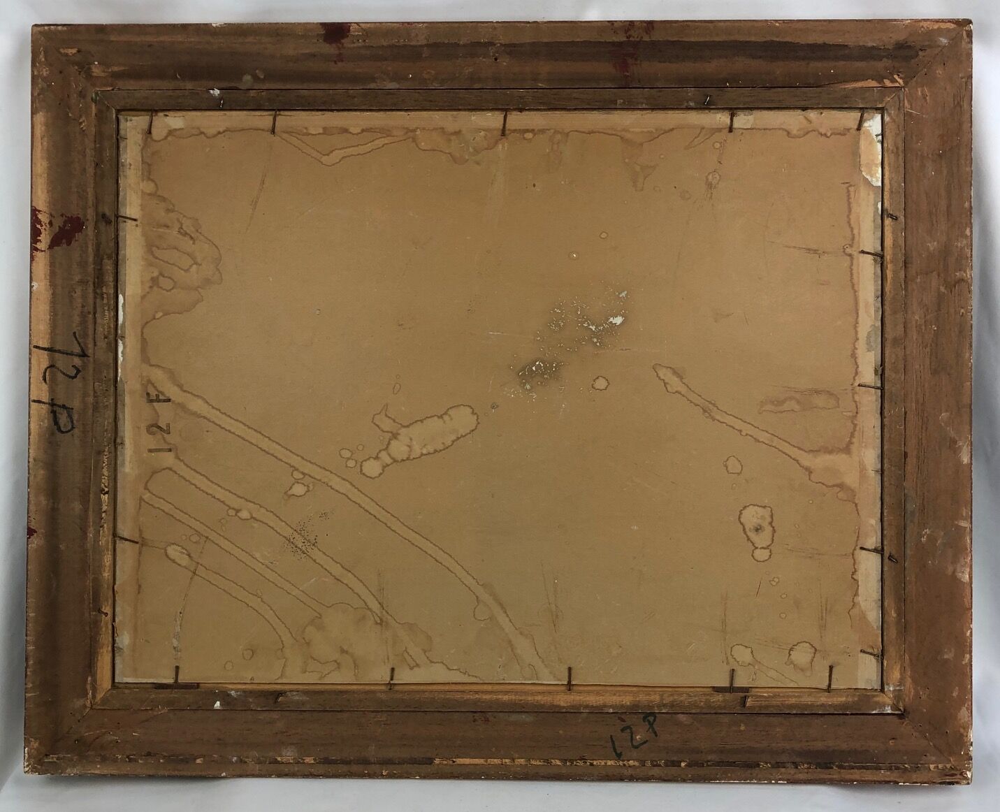 Oil on panel by Adolfo Busi