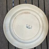 Iron earth dish Badonviller blackberry model