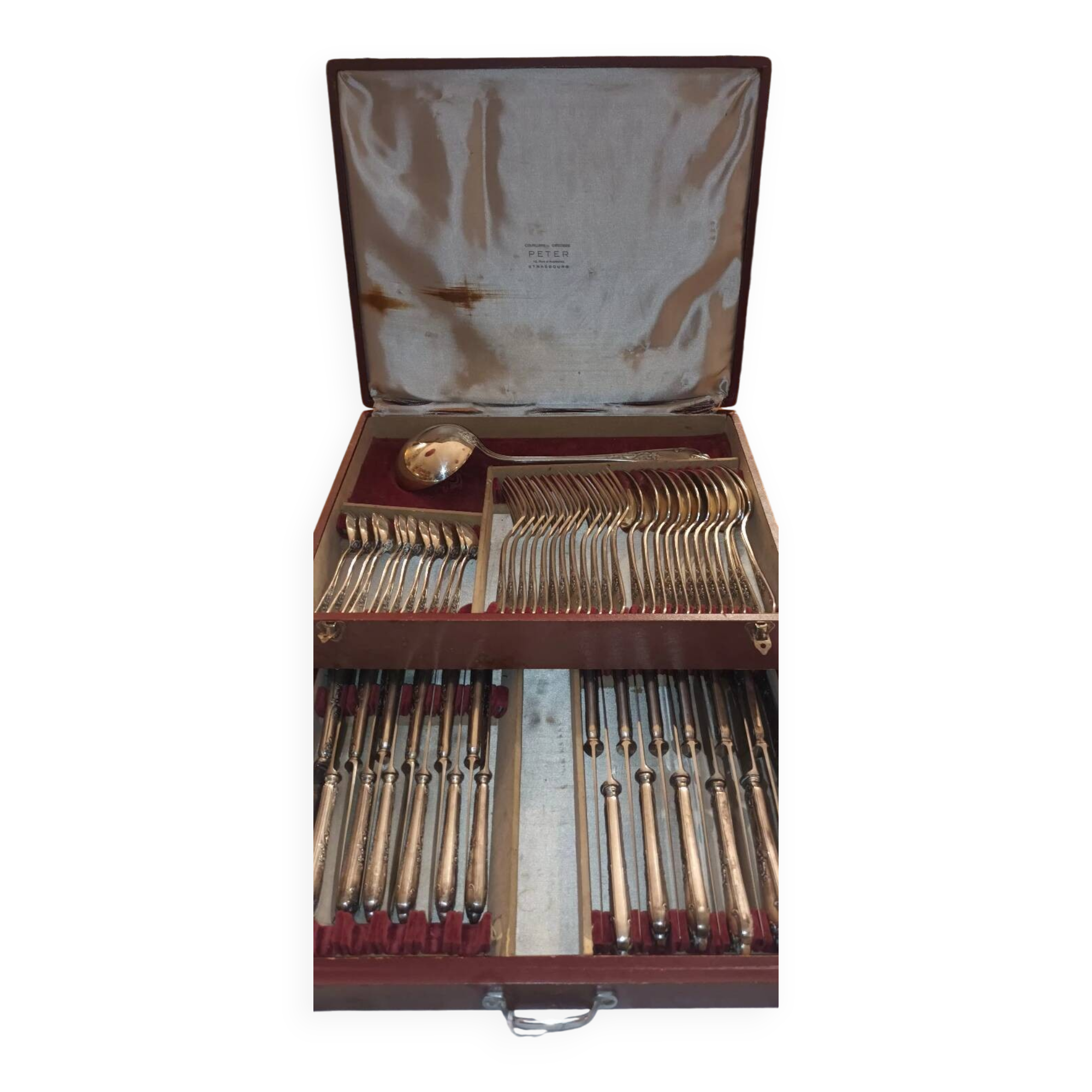 Ménagère métal argenté