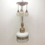 1910 Art Nouveau pull-out chandelier, Czechoslovakia
