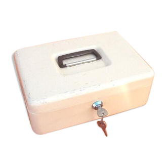 1960s Metal cash register / safe Lock with 2 DAD keys