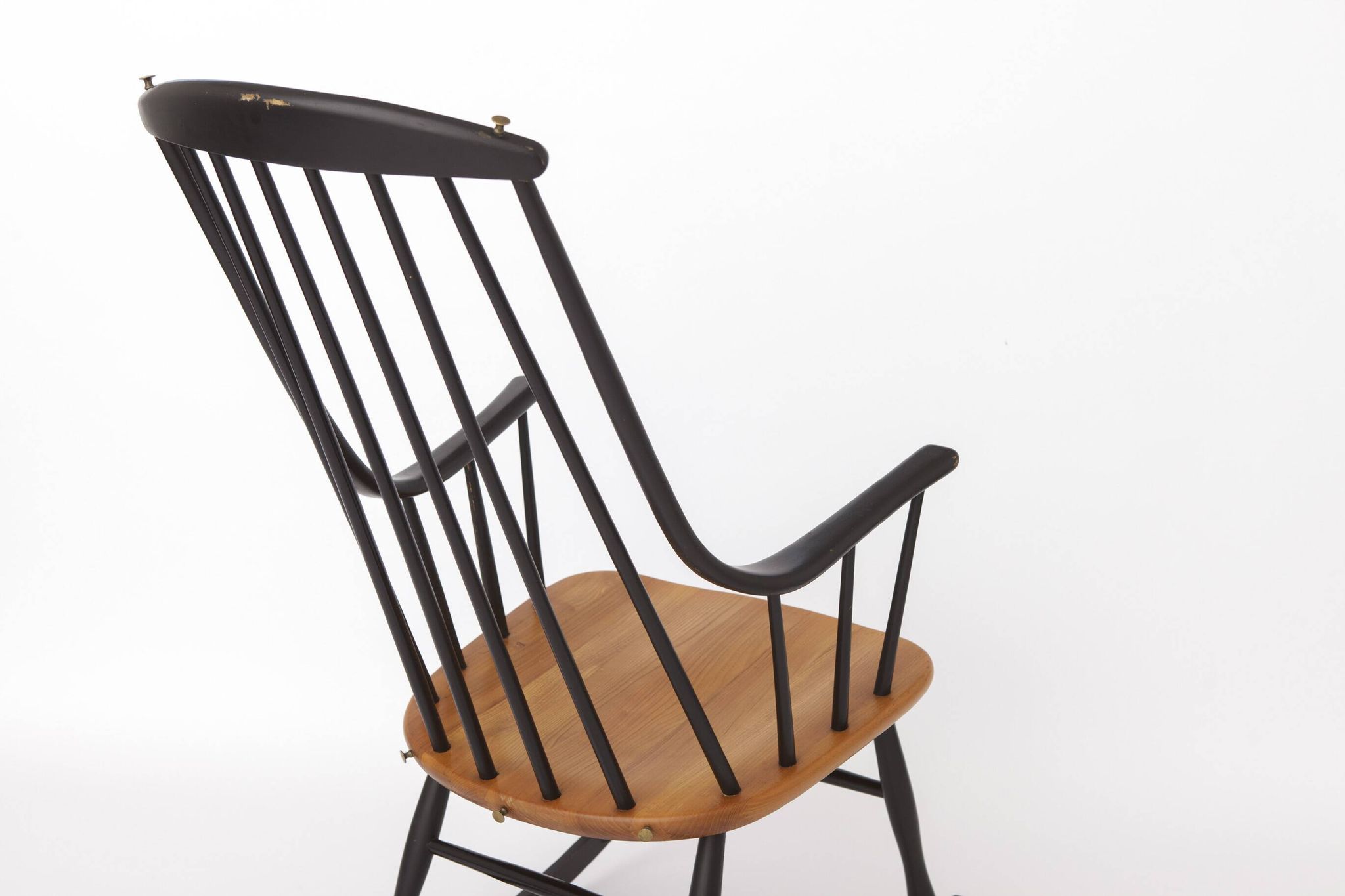 Vintage Grandessa Rocking Chair by Lena Larsson for Nesto, Sweden, 1960s