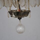 pendants chandelier style Louis XV period early nineteenth