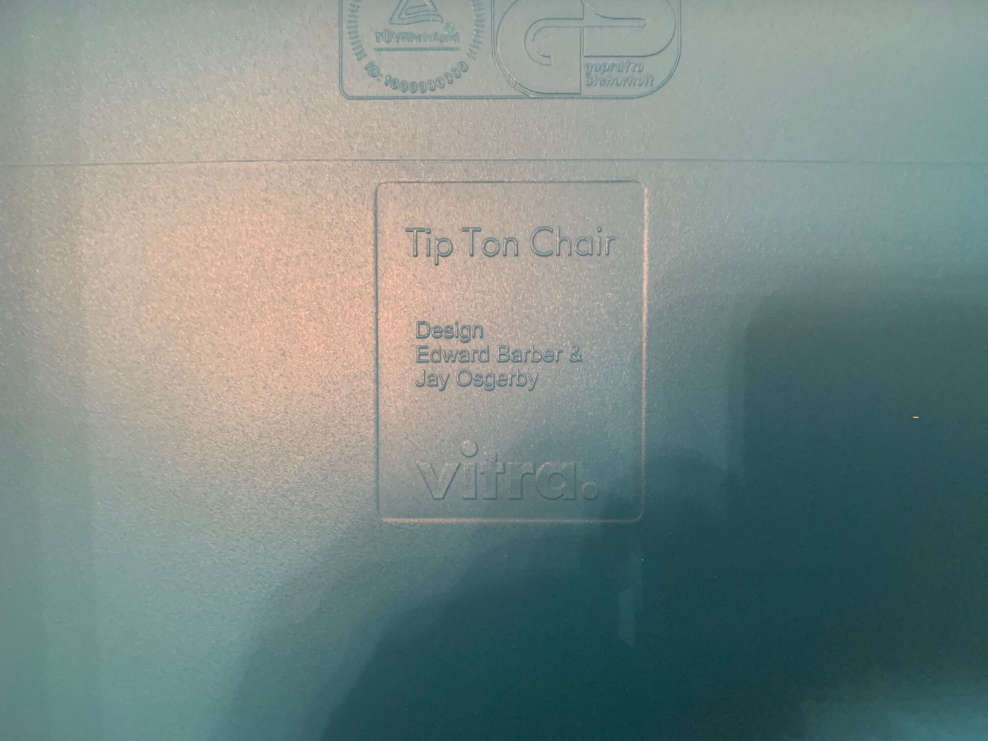 Tip Ton chair, designed by Edward Barber - Jay Osgerby, Vitra