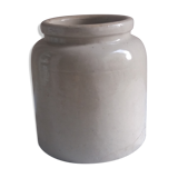 Light grey sandstone pot