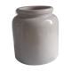 Light grey sandstone pot