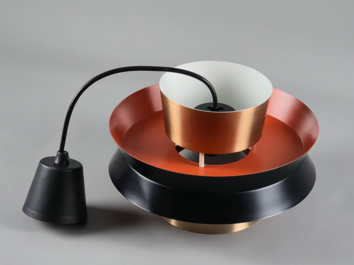 Vintage 1970s Granhaga Trava Pendant Lamp By Carl Thore.