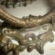 Paire de patères porte manteaux bronze et verre Napoleon lll