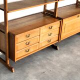 Brutalist wall unit | wall system | 1960s | Danish