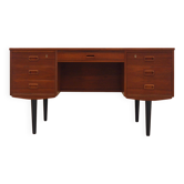 Teak desk, Danish design, 1970s, production: Denmark