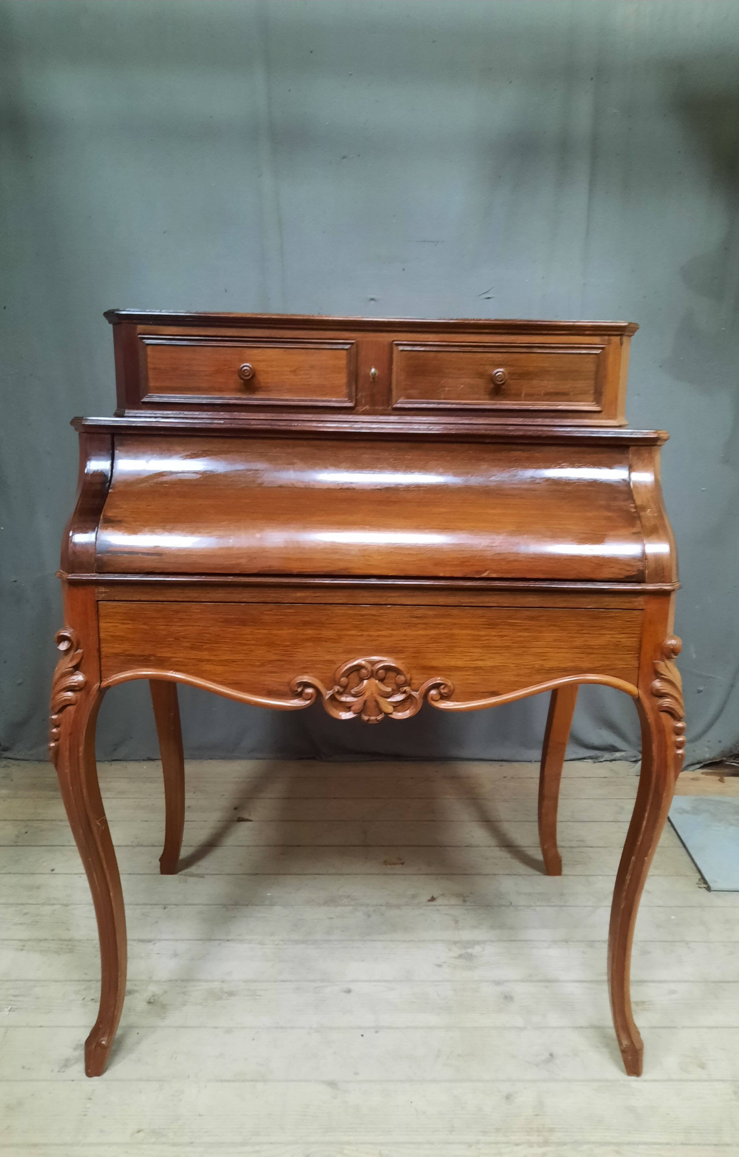Louis Philippe drop-leaf desk