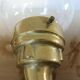 Pair of theater wall sconces in bronze art deco 30s