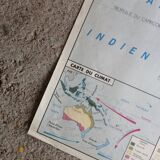 MDI school map: SOUTH AMERICA - OCEANIA fauna vegetation.