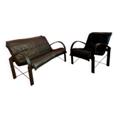Fauteuil + banquette 2 places Polhem Ikea vintage