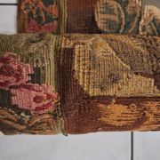 Tapisserie de laine "Verdure Flamande" de la manufacture Robert Four