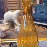 Italian glass vase 60's