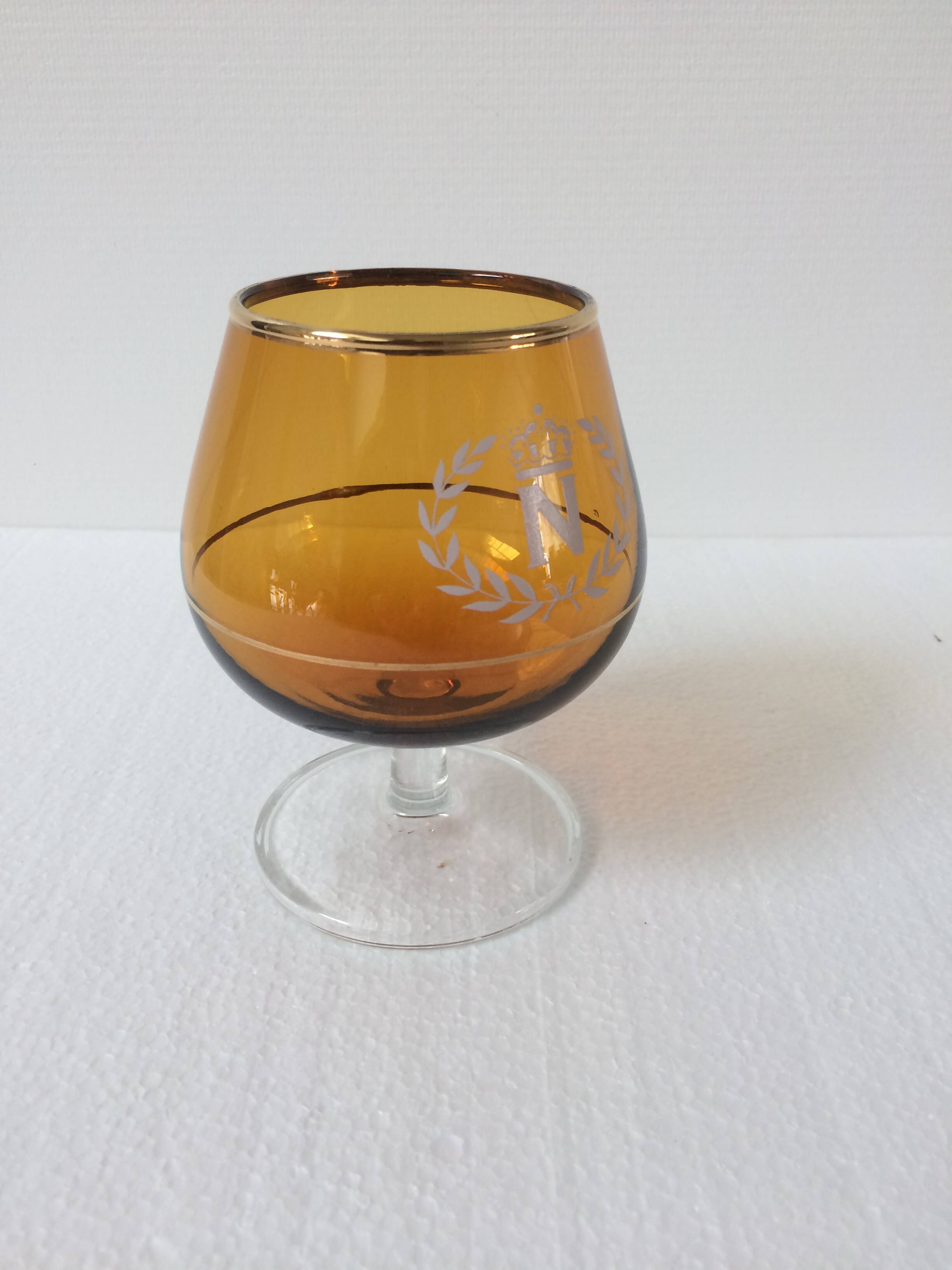 Series of 6 amber Napoleon errors
