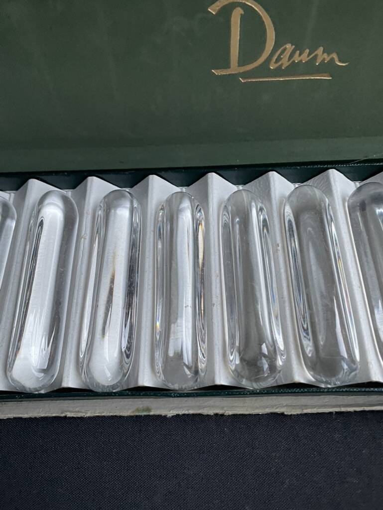 Daum France knife holder - Crystal