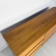 1960s vintage mid-century German teak sideboard lowboard