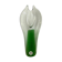 Czech Art Glass Vase, Centerpiece by Pavel Juda for Beranek Glass, 1985
