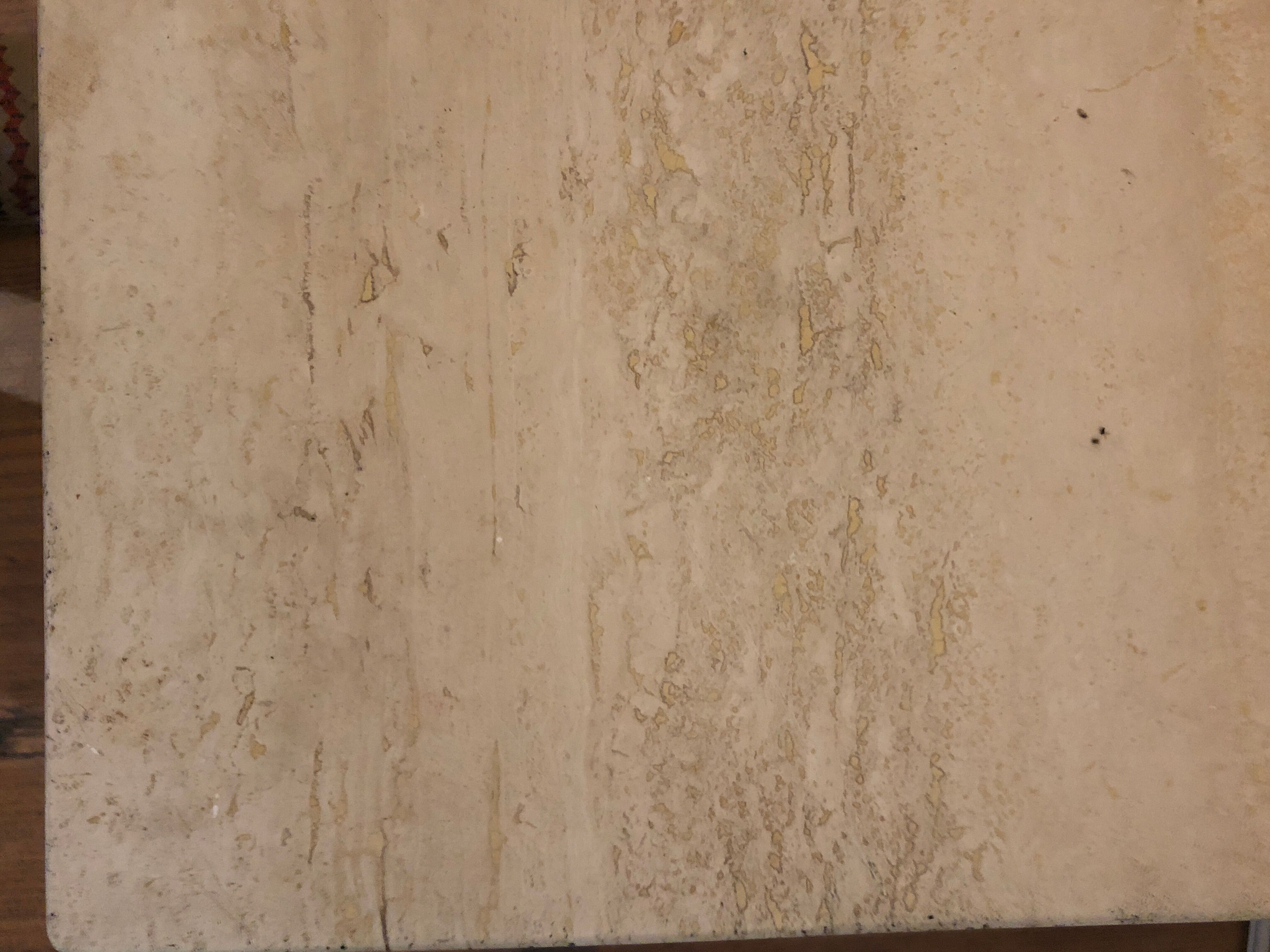 Coffee table travertine