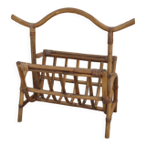 Rattan magazine holder