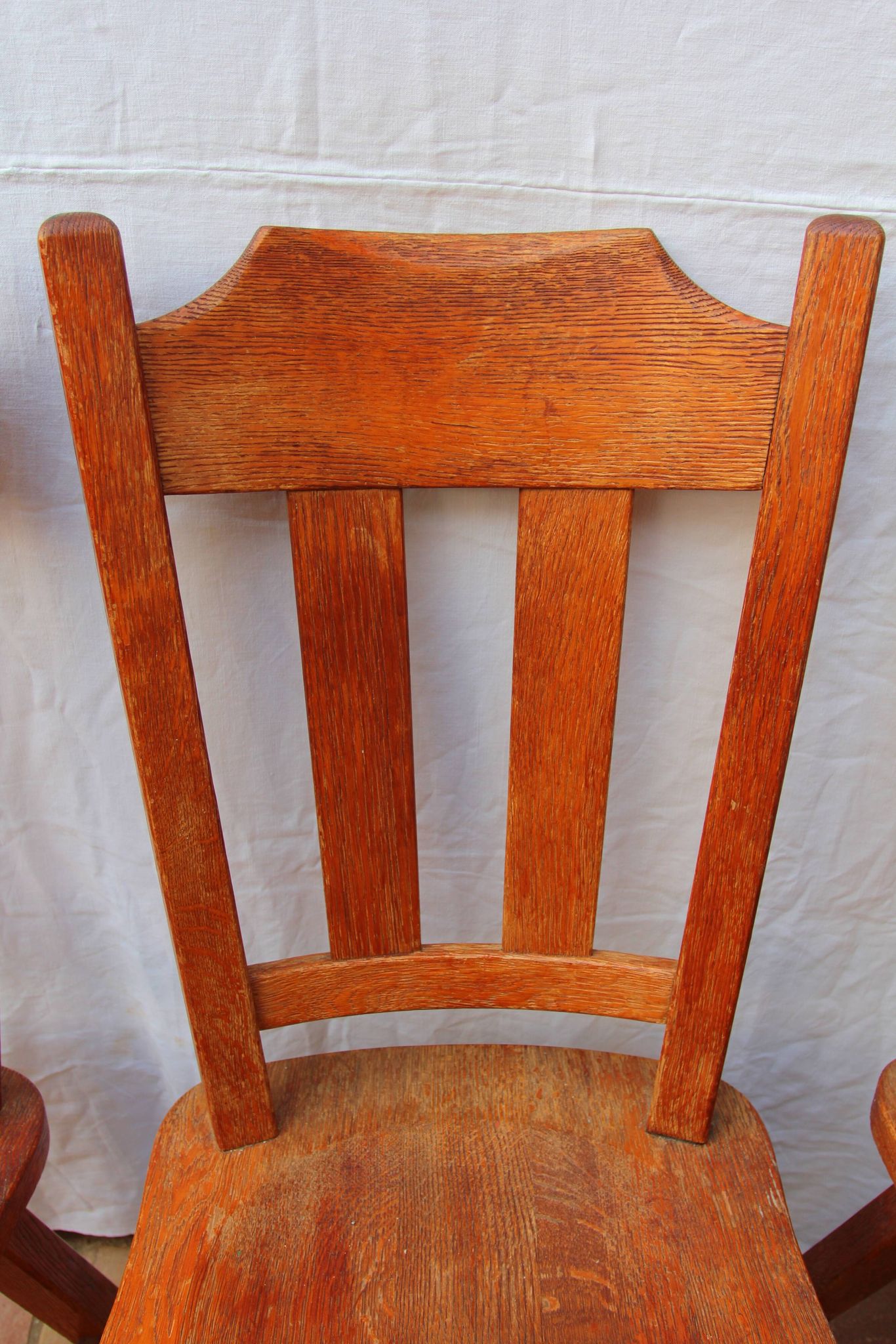 4 chaises brutalistes néerlandaises, vers 1950-60
