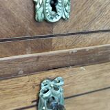 Former secretary marquetry and gilded bronze fittings