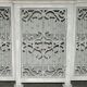 Vintage sideboard with wrought iron doors