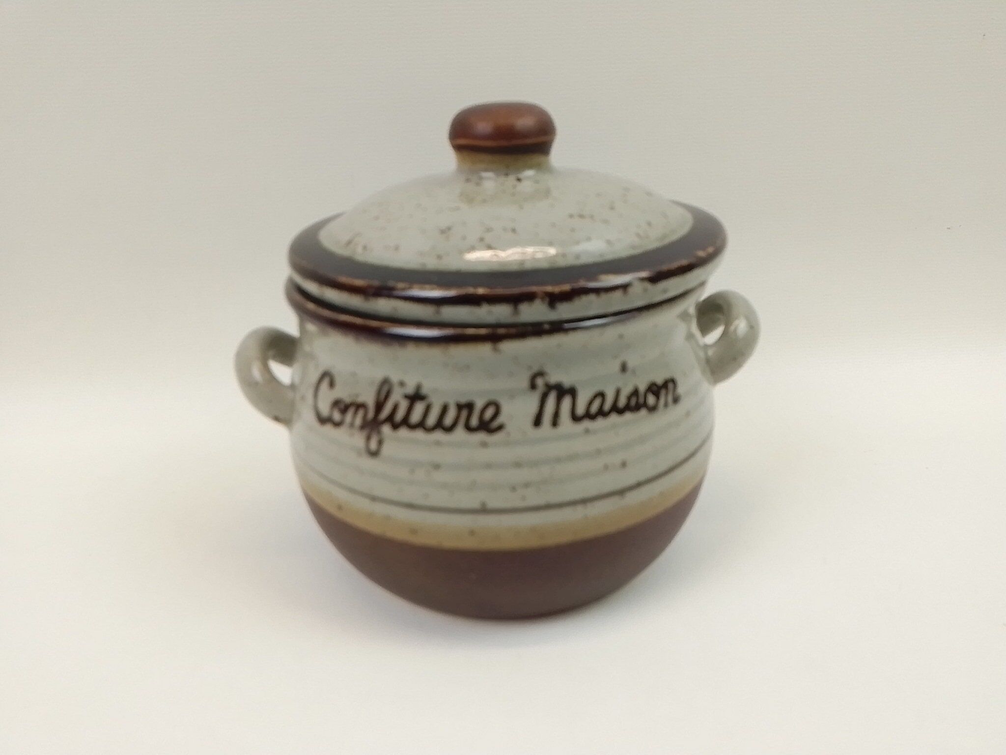 Ceramic jam jar