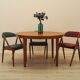 Set of two teak chairs, Danish design, 1970s, designer: Kai Kristiansen