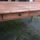 Table de ferme - bistrot style Louis Philippe