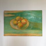 Table cut of oranges