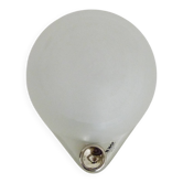 Postmodern wall lamp in glass by Veart, Italy, 1980s.