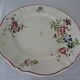 Large dish Sarreguemines 513112 faience old flowers STRASBOURG