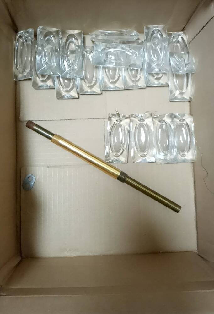 Chandelier by bakalowits & söhne, austria, 1960s