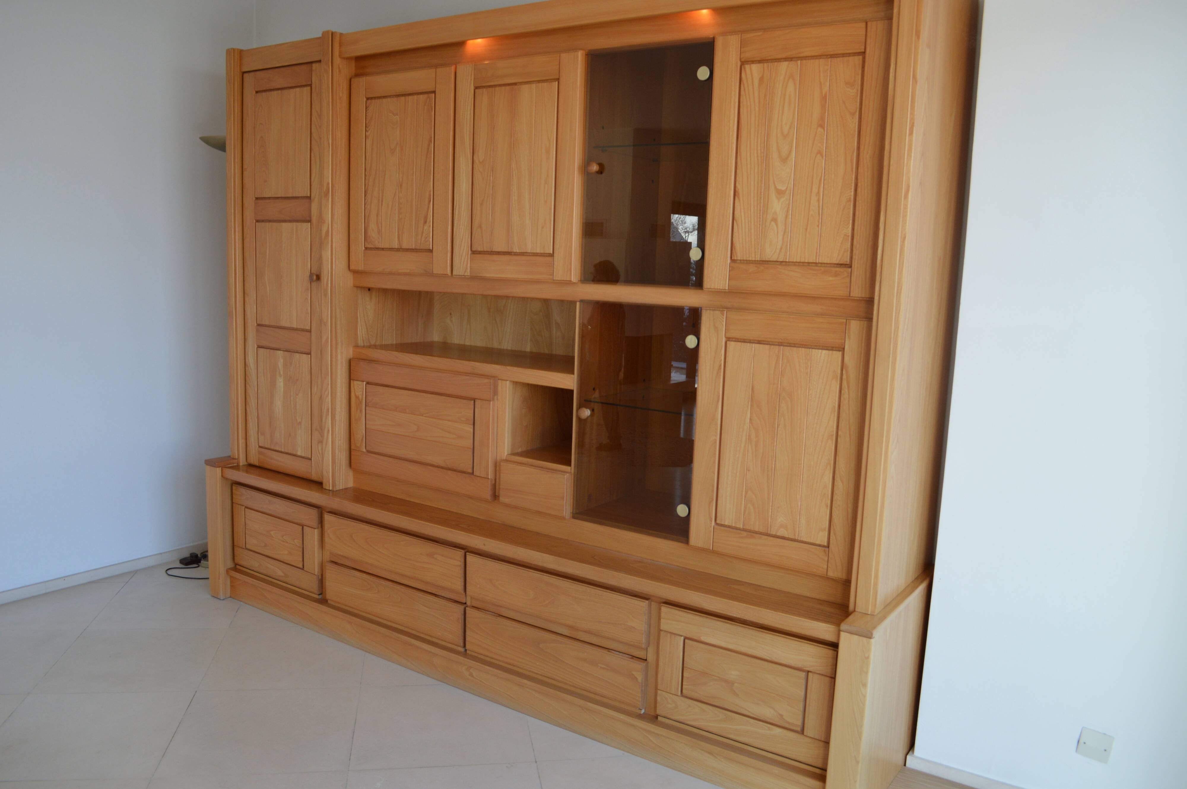 Solid elm living room furniture