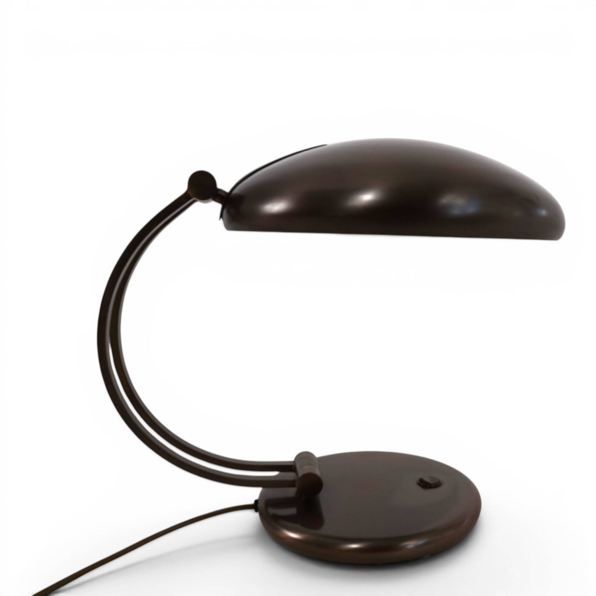 Hillebrand Bronzed Table Lamp by Egon Hillebrand, 1960