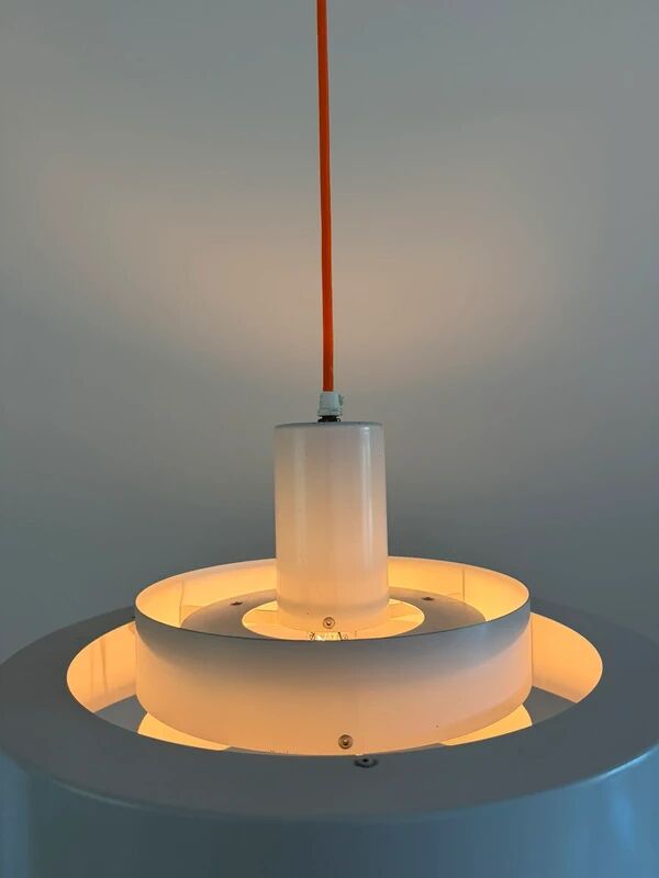 Vintage Fog & Morup Equator - Jo Hammerborg - Danish design lamp - Brutalist style