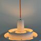 Vintage Fog & Morup Equator - Jo Hammerborg - Danish design lamp - Brutalist style