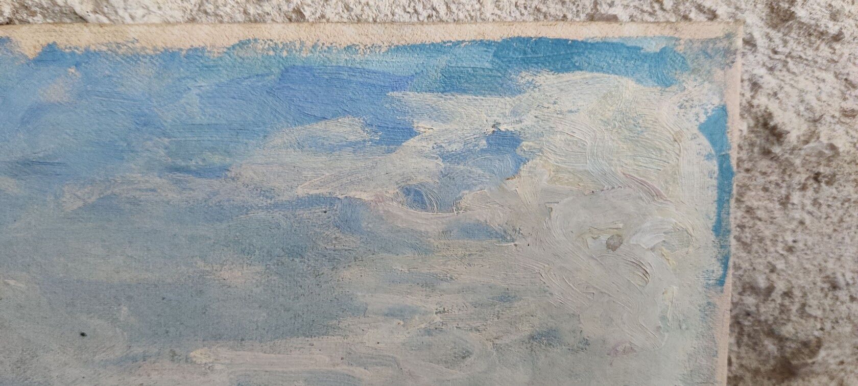 Painting on cardboard signed by Henri Coutant (1868-1935)