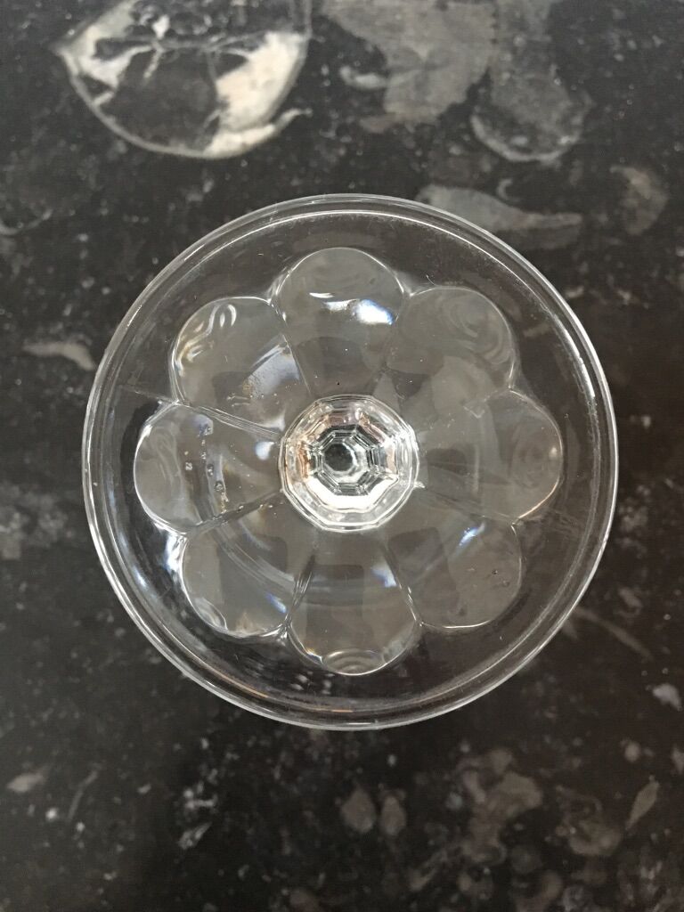 Set of 6 champagne glasses