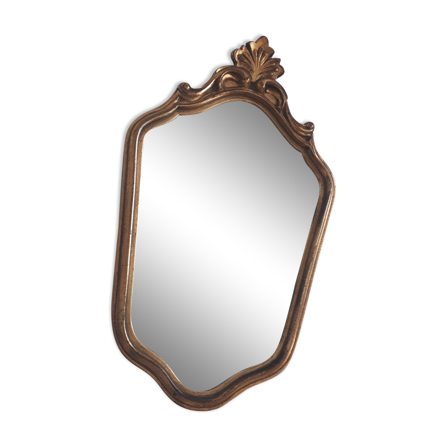 Baroque golden mirror