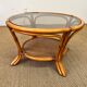 Rattan coffee table