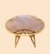 Janine Abraham Rattan Tripod Coffee Table